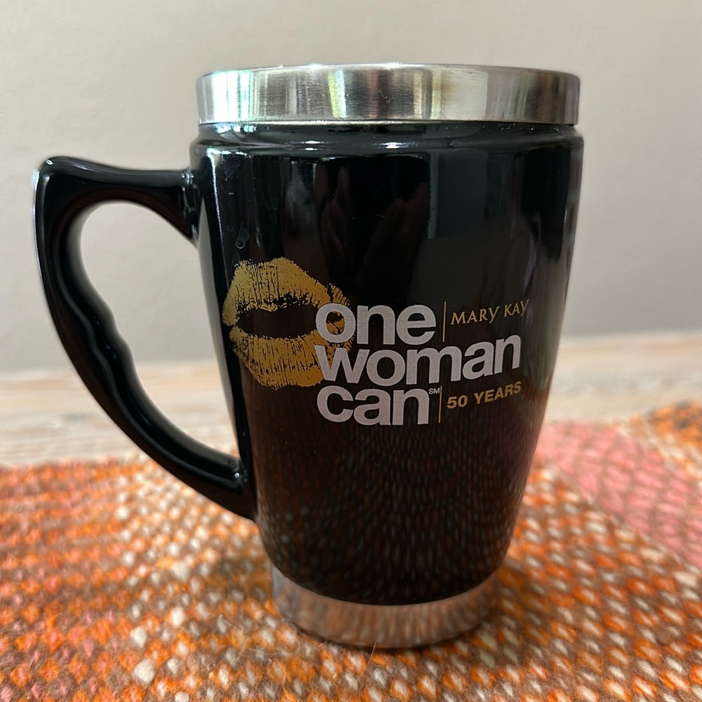 Mary Kay One Woman Can 50 Years Mug